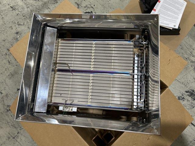 60,000 BTU Stainless Steel Natural Gas-Fired Infrared Space Heater, 120V