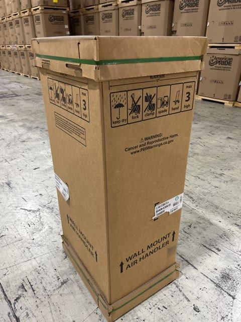 2.5 Ton AC/HP ECM Wall Mounted Air Handler With 5 KW Heat, 208-230/60/1 R-410A CFM 1236