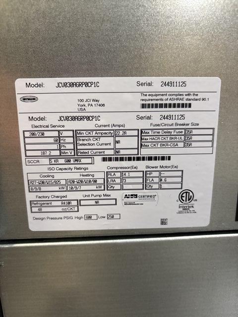 2.5 Ton Two-Stage ECM Vertical Geothermal Heat Pump 208-230/60/1 R410A 21.6 EER