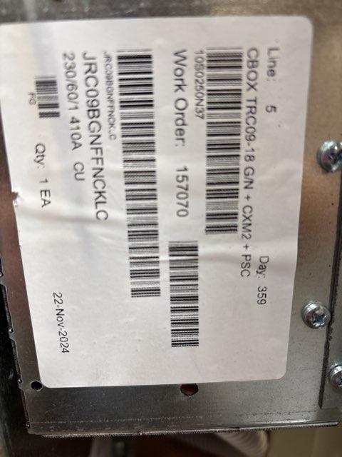 0.75 Ton Two-Stage PSC Front Return Geothermal Heat Pump 208-230/60/1 R410A 18.6 EER