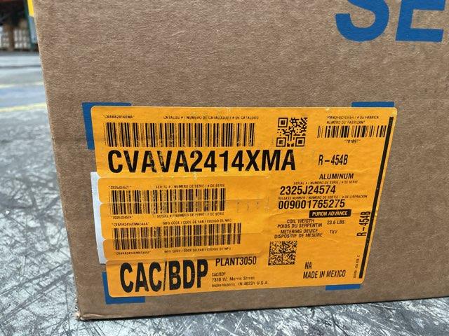 2 Ton AC/HP Upflow/Downflow Cased V Coil, R-454B CFM 1000