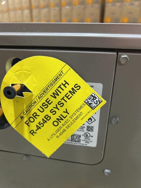 3 Ton AC/HP Upflow/Downflow Cased V Coil, R-454B CFM 1500