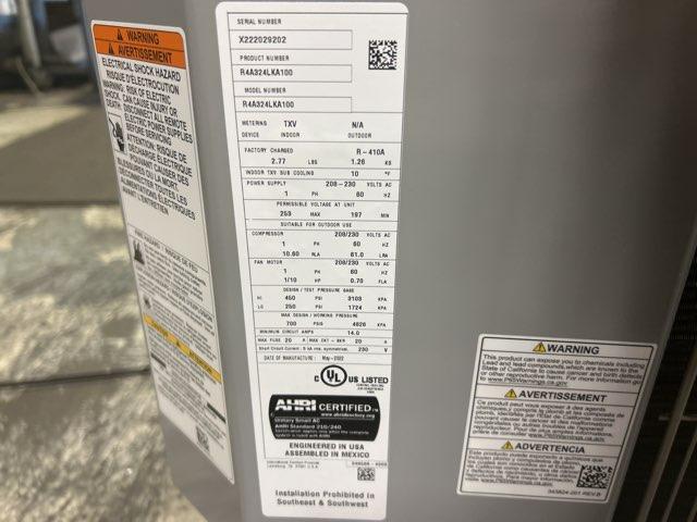 2 Ton Single-Stage Split-System Air Conditioner 208-230/60/1 R410A 13 SEER