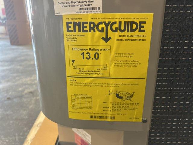 3.5 Ton Single-Stage Split-System Manufactured Housing Air Conditioner 208-230/60/1 R410A 13 SEER