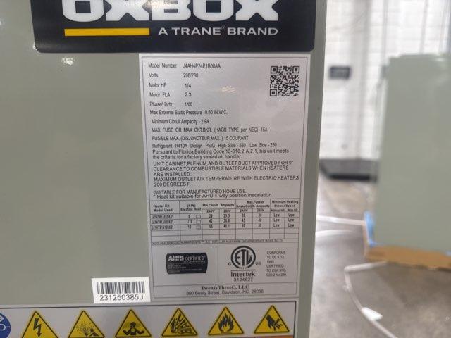 2 Ton AC/HP PSC Multiposition Air Handler 208-230/60/1 R-410A CFM 1409