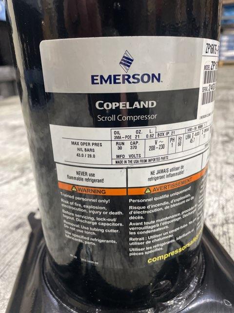 1.5 Ton AC/HP Scroll Compressor 208-230/60/1 R410A