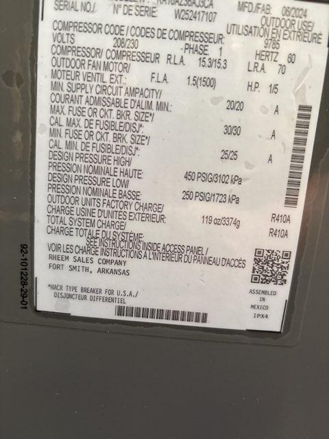 3 Ton Three-Stage Split-System Communicating Compatible Air Conditioner 208-230/60/1 R410A 16 SEER2
