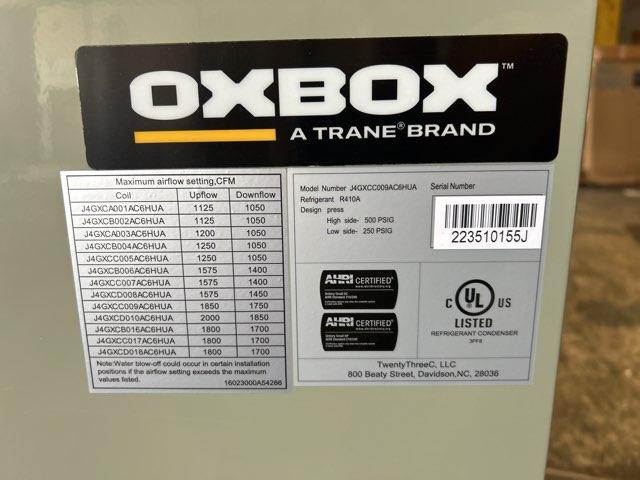 5 Ton AC/HP Upflow/Downflow Cased A Coil, R410A CFM 1593