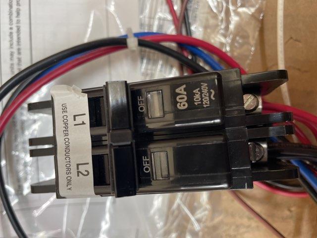 10 KW Electric Heat Kit with Breaker 208/240/60/1