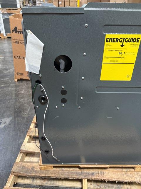 40,000 BTU Low NOx Two-Stage Upflow/Horizontal ECM Multi Speed Gas Furnace 96%  115/60/1 CFM: 1200