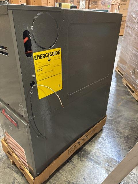 40,000 BTU Two-Stage Upflow/Horizontal ECM Multi Speed Gas Furnace 80% AFUE 115/60/1 CFM: 1200