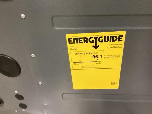 120,000 BTU Low NOx Two-Stage Upflow/Horizontal ECM Multi Speed Gas Furnace 96% 115/60/1 CFM: 2000