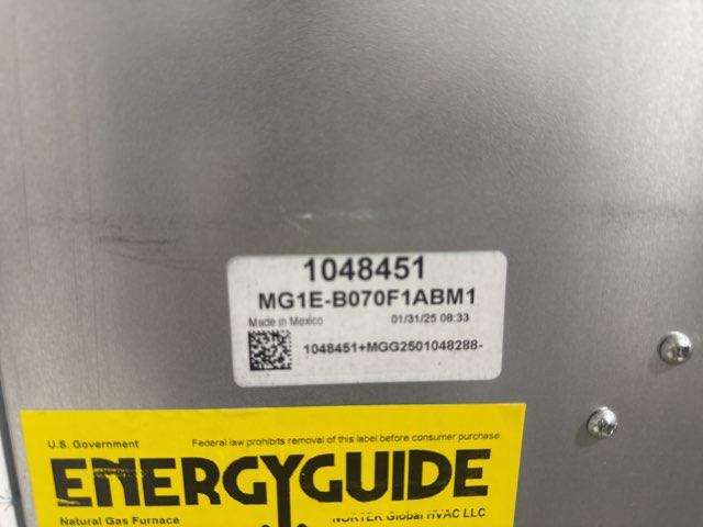 70,000 BTU 1-Stg Downflow ECM Multi Speed Gas Manufactured Housing Furnace 80% 120/60/1 CFM: 1573
