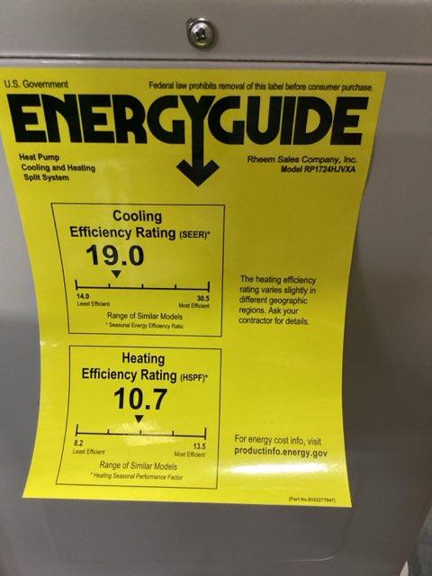 2 Ton Inverter Split-System Communicating Heat Pump 208-230/60/1 R410A 19 SEER