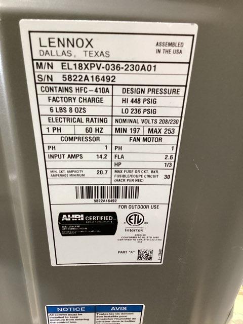 3 Ton Variable Speed Split-System Communicating Compatible Heat Pump 208-230/60/1 R410A 18 SEER