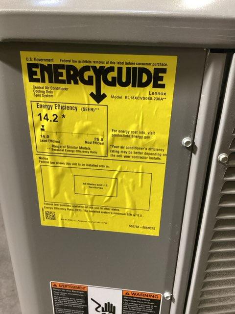 5 Ton Var Spd Split-System Communicating Compatible Air Conditioner 208-230/60/1 R410A 18 SEER