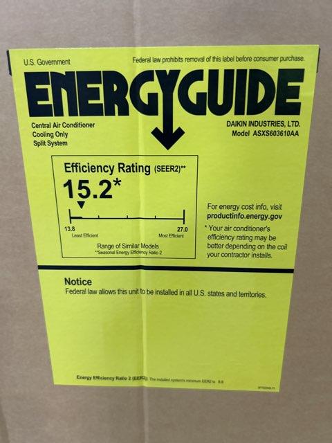 3 Ton Inverter SS Comm AC 208-230/60/1 16.5 SEER2 with 3 Ton ECM Comm Multi Air Handler R410A