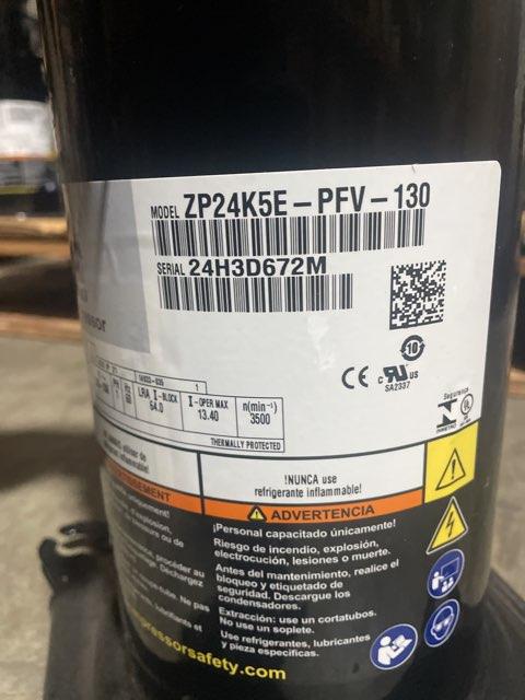 2 Ton AC Scroll Compressor 208-230/60/1 R410A