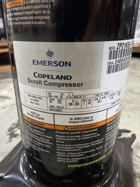1.5 Ton AC Scroll Compressor 208-230/60/1 R410A