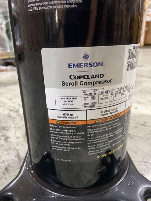 3 Ton AC Scroll Compressor 208-230/60/1 R410A