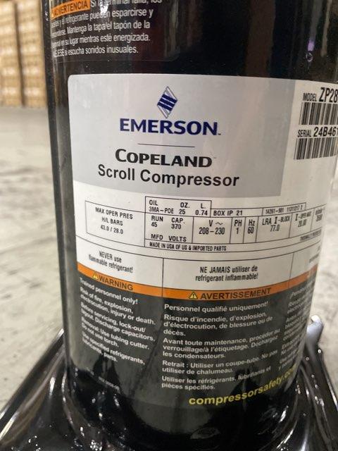 2.5 Ton AC Scroll Compressor 208-230/60/1 R410A