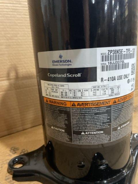 3 Ton AC Scroll Compressor 200-230/50-60/3 R410A