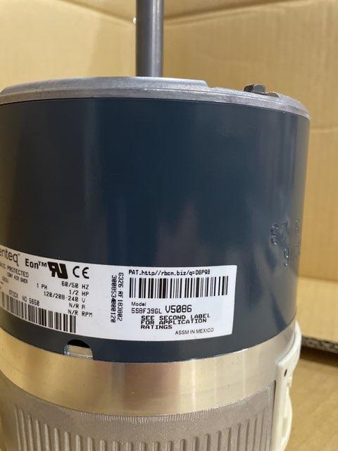 1/2 HP ECM Blower Motor 120/240/50-60/1 Variable Speed