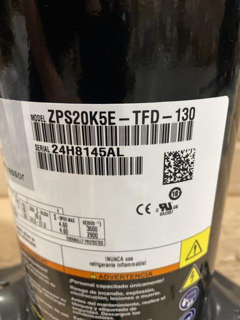 1.5 Ton Two-Stage AC Scroll Compressor 380-460/50-60/3 R410A