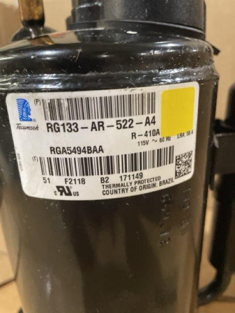 0.75 Ton AC Rotary Compressor 115/60/1 R410A