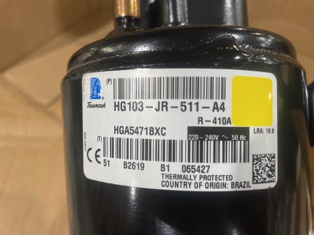 0.5 Ton AC Rotary Compressor 220-240/50/1 R410A