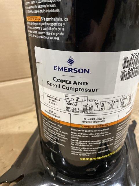 2 Ton AC/HP Scroll Compressor 200-230/50-60/3 R410A