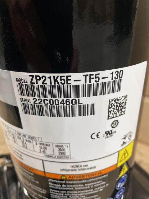 1.5 Ton AC Scroll Compressor 200-230/50-60/3 R410A