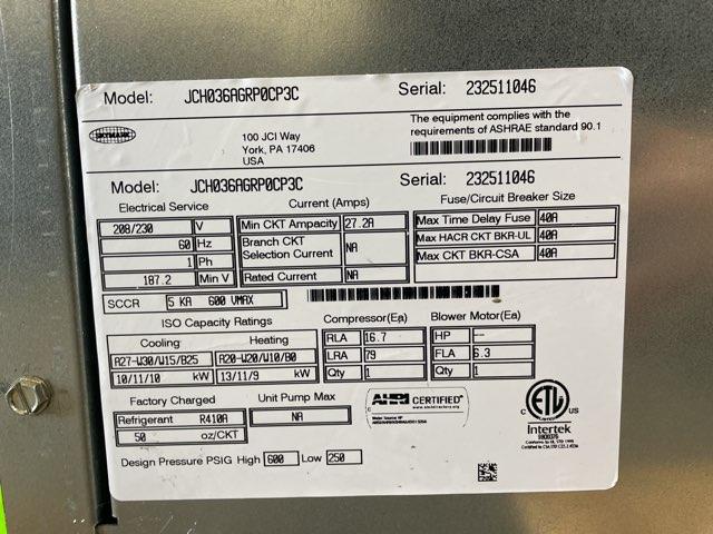 3 Ton Two-Stage ECM Horizontal Geothermal Heat Pump 208-230/60/1 R410A 21 EER