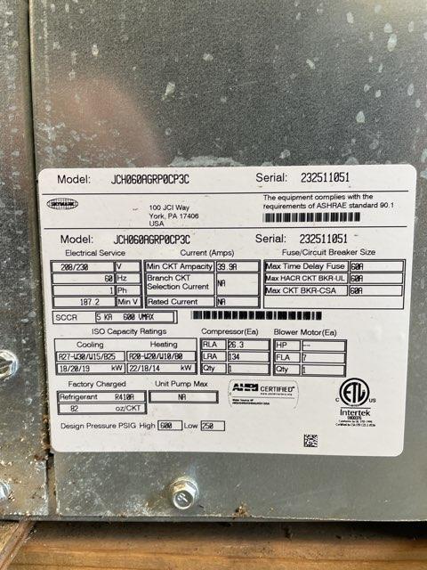 5 Ton Two-Stage ECM Horizontal Geothermal Heat Pump 208-230/60/1 R410A 20.5 EER