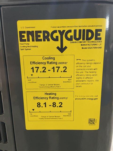 3 Ton Two-Stage Split-System Communicating Compatible Heat Pump 208-230/60/1 R410A 17.2 SEER2