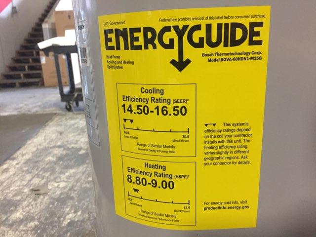 5 Ton Single-Stage Split-System Heat Pump 208-230/60/1 R410A 15 SEER