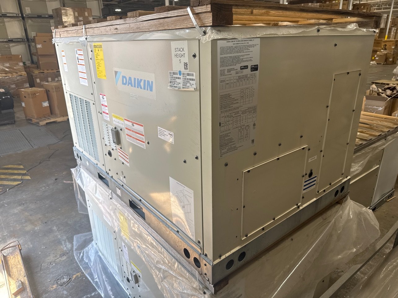 3 Ton Two-Stage Convertible Natural Gas/Electric Packaged Unit, 16.4 SEER2, 208-230/60/1, R410A