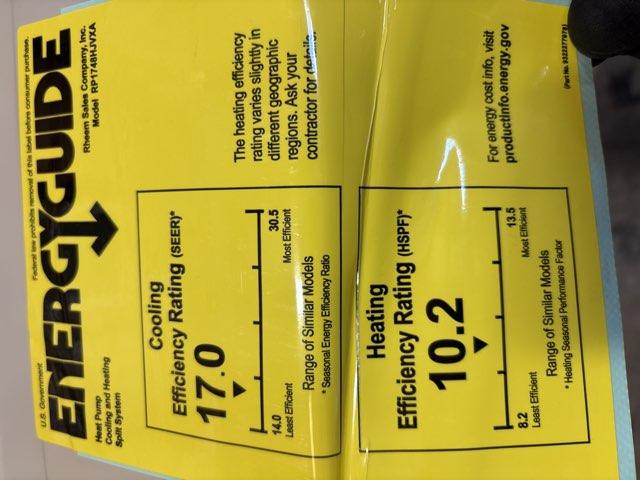 4 Ton Inverter Split-System Communicating Heat Pump 208-230/60/1 R410A 17 SEER