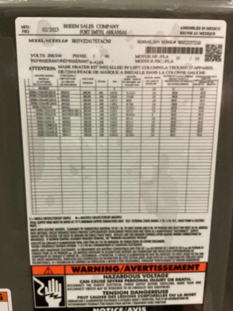 2 Ton AC/HP ECM Communicating Multiposition Air Handler 208-240/60/1 R-410A CFM 750