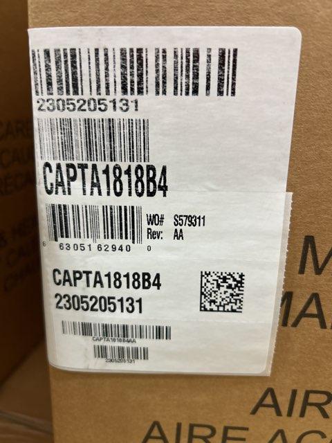 1.5 Ton 1-Stg SS AC 208-230/60/1 R410A 14.3 SEER2 with 1.5 Ton Up/Down Cased A Coil, R-410A