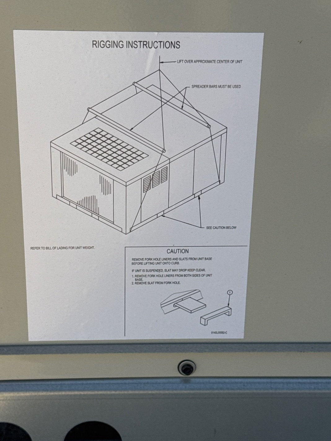 4 Ton Two-Stage Convertible Natural Gas/Electric Packaged Unit, 17 SEER, 460/60/3, R410A