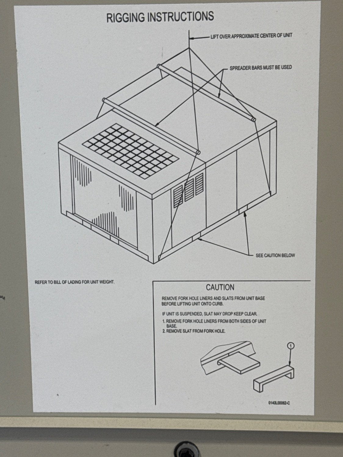 4 Ton Two-Stage Convertible Natural Gas/Electric Packaged Unit, 16.4 SEER2, 460/60/3, R410A