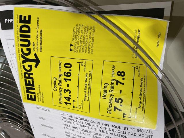 3 Ton 1-Stg SS Heat Pump 208-230/60/1 R454B 14.3 SEER2 with 3 Ton ECM Multiposition Fan Coil, R-454B