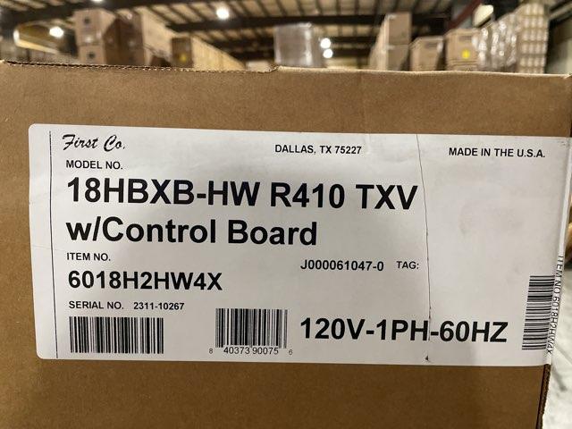 1.5 Ton AC/HP ECM Upflow/Horizontal Air Handler with Hot Water Heating 120/60/1 R-410A CFM 810