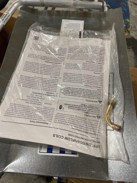 2.5 Ton AC/HP Upflow/Downflow Uncased A Coil, R22/R410A CFM 1500