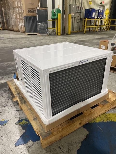 8,000 BTU Window Air Conditioner with Electric Heat, 115/60/1, R-410A