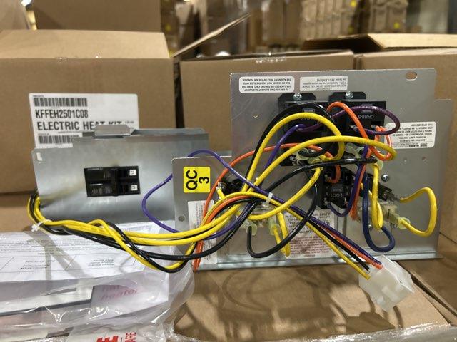 2 Ton 1-Stg SS HP R454B 14.3 SEER2 and 2 Ton Multi Fan Coil and 8 kW Electric Heat Kit with Breaker