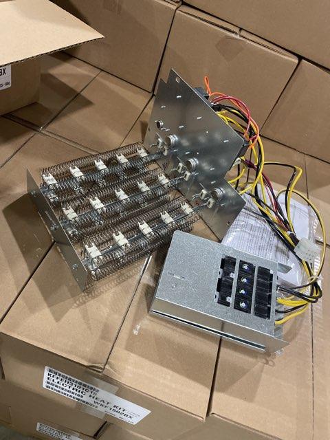 3 Ton 1-Stg SS HP R454B 14.3 SEER2 and 3 Ton Multi Fan Coil and 15 kW Electric Heat Kit with Breaker