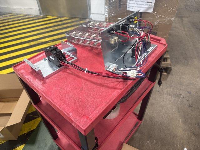 2.5 Ton ECM Multiposition Air Handler 208-230/60/1 R-410A with 9.6 KW Electric Heat Kit with Breaker