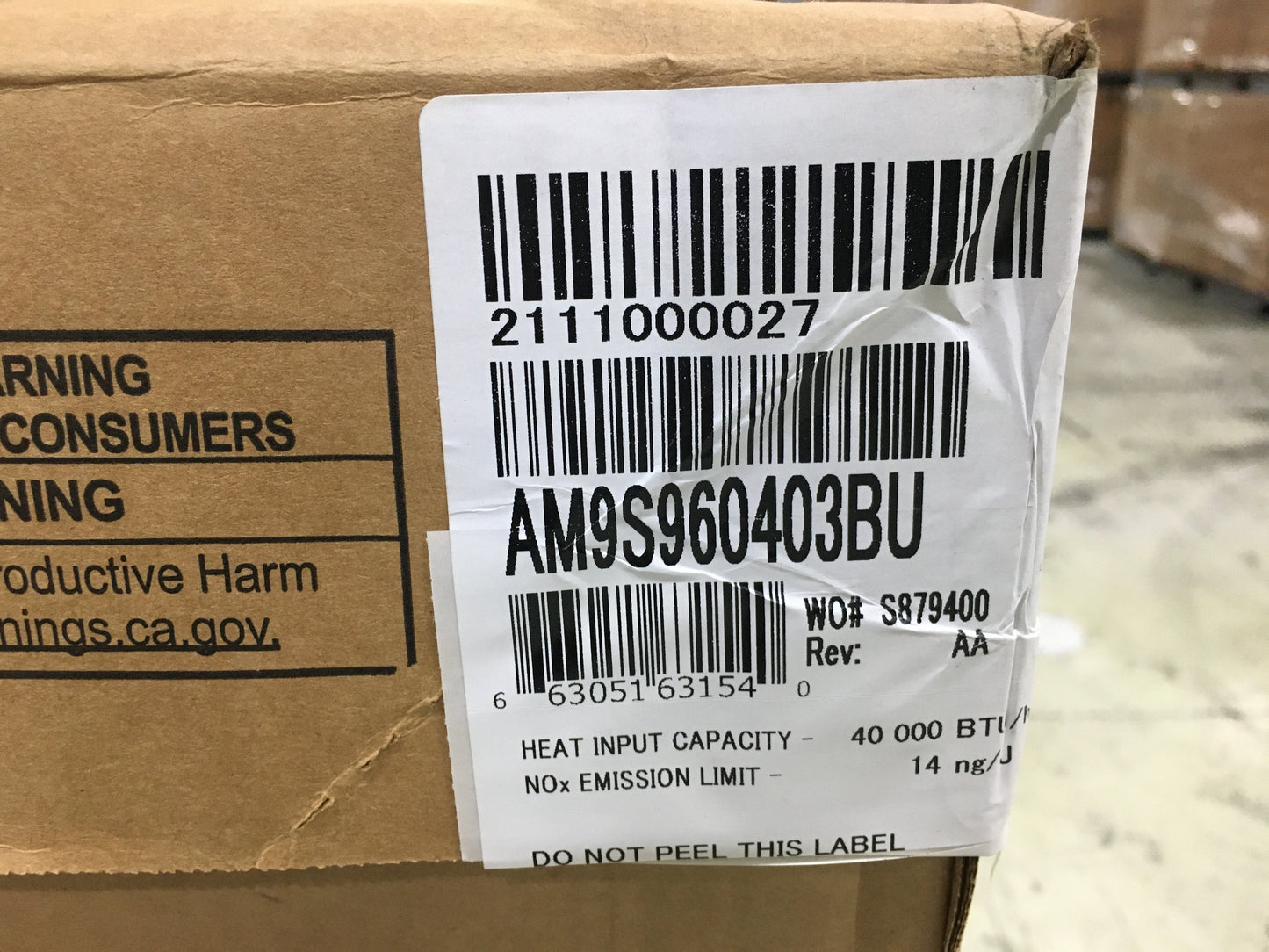 40,000 BTU 1-Stg Up/Horz ECM Gas Furnace 96% with 1.5 Ton 1-Stg SS Air Conditioner R410A 14.3 SEER2